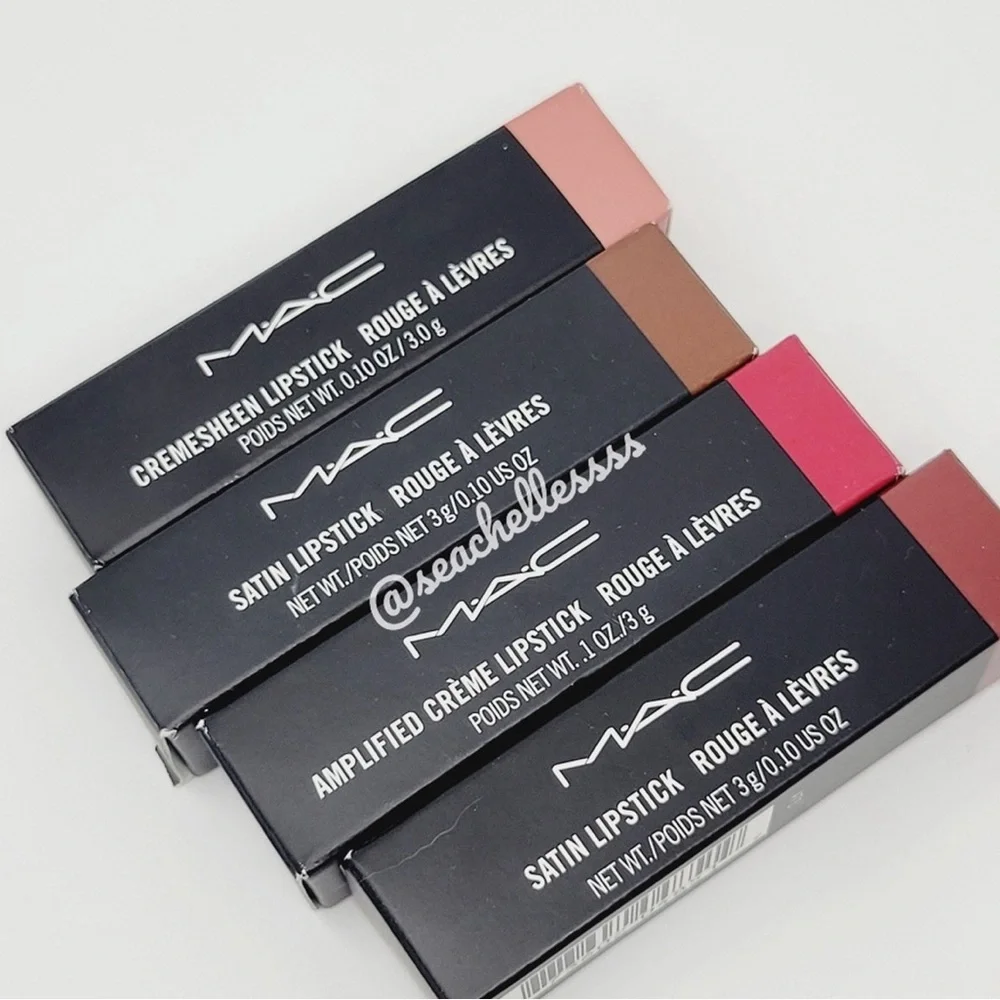 Ⓜ️Mac Cremesheen Lipstick Crème Cup Pink Brand New in Box Authentic - Picture 11 of 12